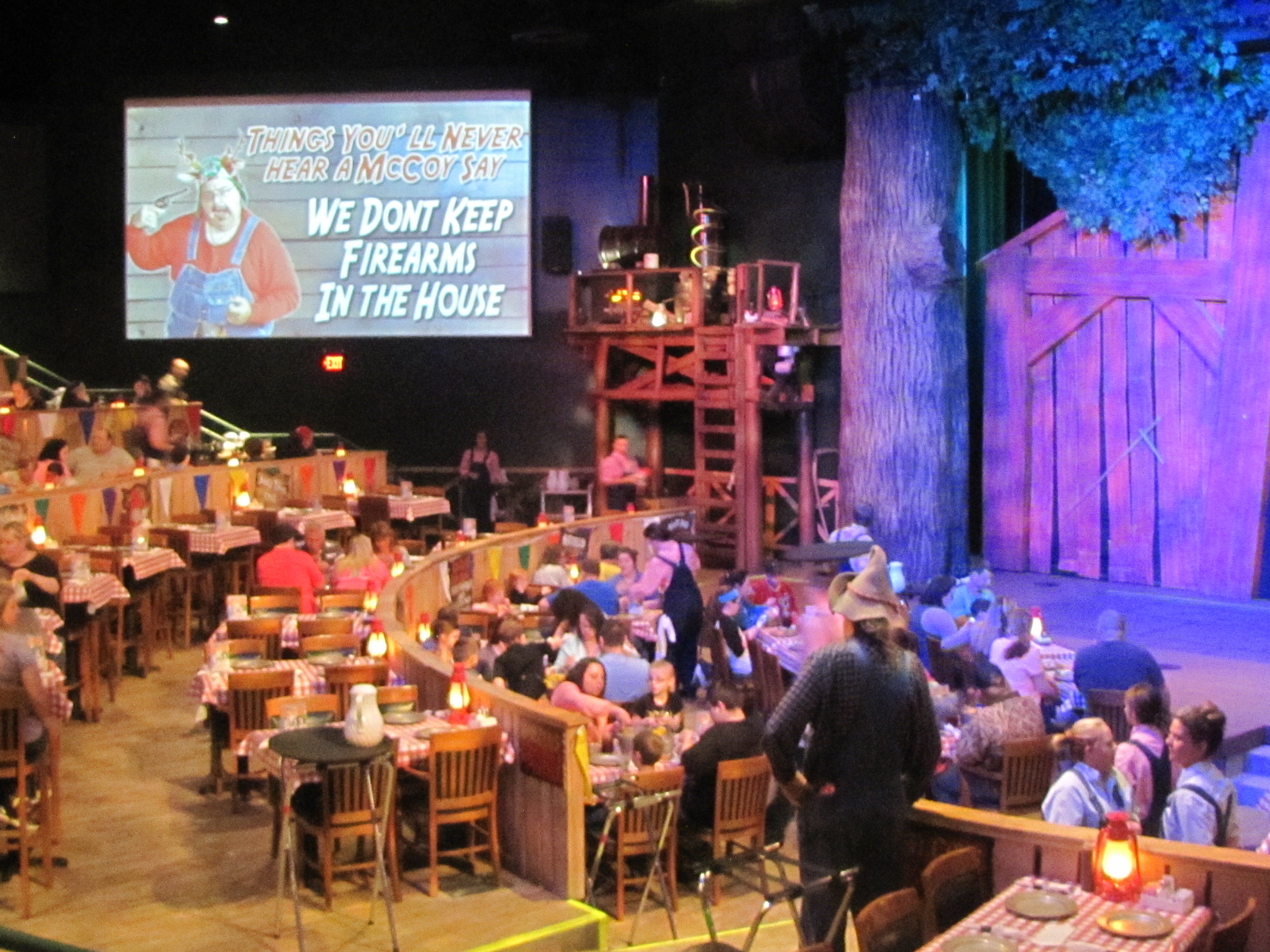Hatfield And Mccoy Dinner Show Seating Chart